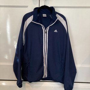 Adidas Men's Clima Proof Track Jacket Windbreaker • Size M • Mint Condition